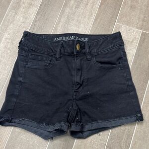 American Eagle Outfitters Women's Dark Denim Shorts